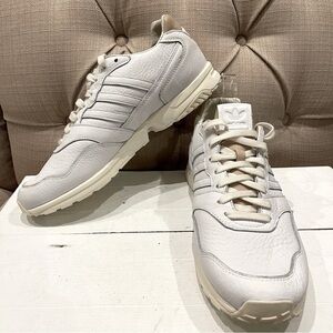 Adidas ZX 1000 C Sneakers Size 12 FY7236 White Cream Leather